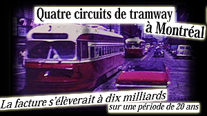 Tramways et autobus à Montréal 