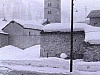 Val d'Isère - Village et clocher sous la neige 