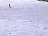 Val d'Isère - Panoramique sur skieur en descente