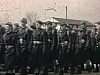 Parade sur base militaire américaine 