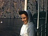 Madame sur le bateau (Saguenay)