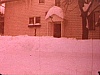 Maison familiale dans la neige