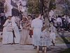 (pas vu le reste; voir carton Sylvain: Parade Jamestown, vieux bateaux, fanfare militaire, Washington, fille avec poupée indienne)
