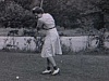 Différents swings de golf (hommes et femmes) 