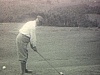 Départs et putting avec fleuve en arrière-plan - Golf
