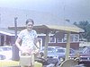 Tracteur avec jeune fille