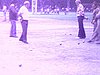 Pétanque au Parc Lafontaine, Montréal - Jeu d'été