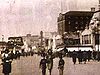 Atlantic City - Enfants et chevaux sur la plage - Des gens marchent sur le boardwalk