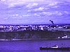 Hélicoptère qui atterrit sur bateau