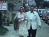 Mariage -  la rue et les invités