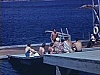 Quai, lac, baignade, canot, plongeons et acrobatie 