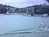 Spectacle nautique au Québec; (hommes, femmes, couples en ski nautique); sauts, chutes,...