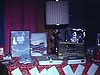 Saint-Pie; Carnaval; Table des cadeaux pour la partie de cartes: disques (Musique) de Lucien Hétu (joue les Monkees), This is James Last, et autres objets