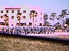 Armée; soldats au pas de course