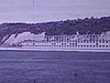 Côtes escarpées et falaises au bord du fleuve St-Laurent à Québec 