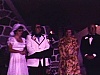 Mariage, années 70, paroisse Ste-Colette, Montréal-Nord. images sombres mariés et invités posent sur le parvis, départ des mariés puis...