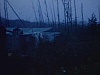 Camp de chasse sauvage (plusieurs tentes dans le bois) OSKE LANEO/RIVER