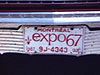 Très beau plan de plaque d'automobile du Québec 1967 Expo 67
