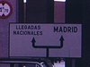 Panneau routier «Madrid», puis Madrid en Espagne, plan de la cathédrale