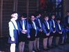 Années 60, réunion de Jeannettes (scout) en uniformes, fillettes font des activités, s'amusent, font un discours, déguisement, font leur promesse (scoutisme)