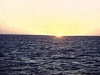 Coucher de soleil sur la mer