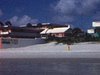 Floride - plage - une automobile passe