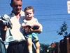 Retour à Montréal - bébé qui se balance au parc, quelques vues sur le parc