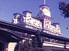 Walt Disney World, Floride, hôtel, château, des touristes, la foule